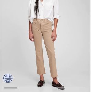 GAP High Rise Cheeky Straight Jeans with Washwell